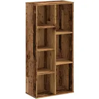 vidaXL Bibliothèque vieux bois 50x25x105 cm bois d'ingénierie