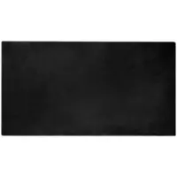 vidaXL Tapis antidérapant en fourrure synthétique Olite Noir 160 x 230 cm