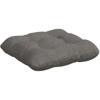 vidaXL Coussins De Siège 4 Pcs Gris Foncé 40 X 40 Cm