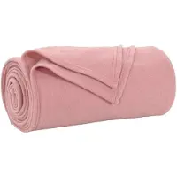 vidaXL Jeté Rose 200 x 150 cm Toison