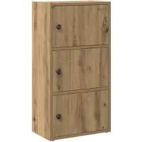 vidaXL Bibliothèque chêne artisanal 40x24x77 cm bois d'ingénierie