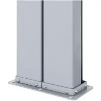 vidaXL Store latéral extensible noir 160x1000 cm