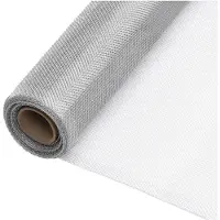vidaXL Moustiquaire aluminium 60x500 cm argenté