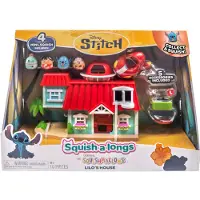 Squishmallows Grand coffret de jeu « Squish-a-longs » Disney Stitch