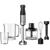 Kenwood Mixeur plongeant Triblade XL Pro 1200 watts vitesse variable puissant pour la cuisine