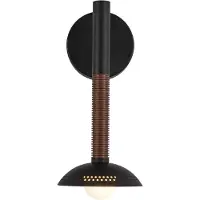 ELSTEAD Applique Murale , Arden, dimmable, Noir, Salon / séjour, Aluminium, Moderne