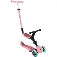 Globber Trottinette enfant Go Up Active Lights Rose Pastel