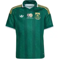 Adidas T-Shirt fonctionnel 'Südafrika 26' olive / sapin / blanc