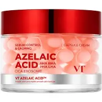 VT Cosmetics Azelaic Acid Care Capsule Cream crème apaisante visage anti-imperfections de la peau à tendance acnéique 50 ml