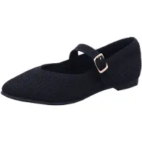 La strada Ballerines 'Ballerina Damen 2303386 4500 Kunststoff (Synthetik) in schwarz' noir