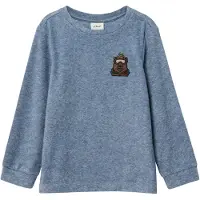 s.Oliver T-Shirt crème / bleu marine / caramel / brun foncé