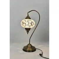 Halay Lampe de nuit turque faite main, lampe féérique orientale transparente