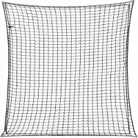 vidaXL Filet pour remorque avec corde élastique noir 4x4 m PP