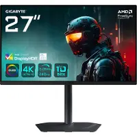 Gigabyte Monitor MO27U2 27" 4K 240Hz QD-OLED 0.03ms HDR400 G-Sync FreeSync Premium Pro