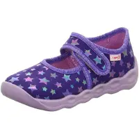 Superfit Ballerines 'BUBBLE' bleu cyan / violet foncé / rose