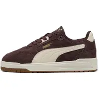 Puma Baskets basses 'Shuffle Downtown' écru / chocolat