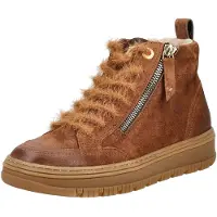 Paul green Bottines à lacets caramel