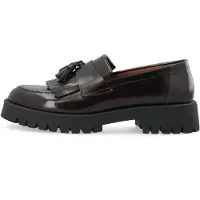 Bianco Chaussure basse 'LEO' bourgogne
