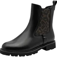 Tamaris Bottines olive / noir