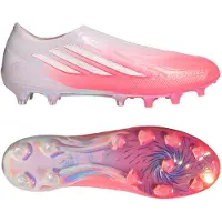Adidas Chaussure de foot 'F50 Sparkfusion Elite' rose / blanc