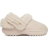 Crocs Chaussons Cl Unfurgtble Vegan Suede Clog femmes - Beige - 36 / 37