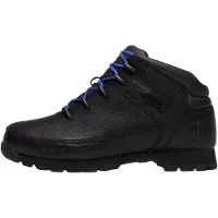 Timberland pour homme. TB0A2K84W021 Bottes en cuir Euro Sprint noires (40), Plat, Lacets, Outdoor, De plein air