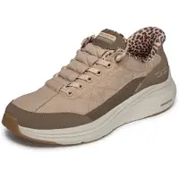 SKECHERS Baskets basses 'Slip-Ins: Contour Foam' beige