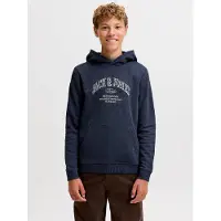 Jack & jones Junior Sweat 'JJEDenver' bleu foncé / gris / blanc