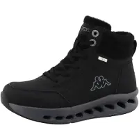 Bonprix Bottes 'Dominika' noir / blanc