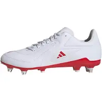 Adidas Chaussure de foot 'RS15 Rugby' rouge / blanc