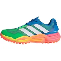 Adidas Chaussure de sport 'Adipower 4' bleu / citron vert / saumon / blanc cassé