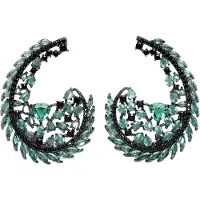 Avant Garde Boucles d'oreilles 'Jelenama' vert