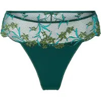 Lingadore String vert foncé / mélange de couleurs