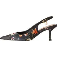 Ted Baker Escarpins à bride arrière vert chiné / orange / rose pastel / noir