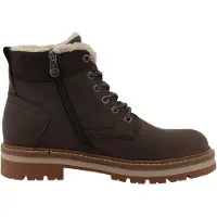 Tom Tailor Bottines à lacets moka