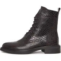 CESARE GASPARI Bottines à lacets brun foncé