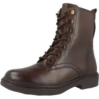 Tamaris Bottines à lacets marron