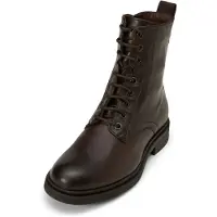 Marc O'Polo Bottines à lacets 'Paula' brun foncé