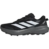 Adidas Chaussure de course 'Tracefinder Plus' gris / noir / blanc