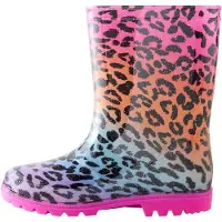 Next Bottes en caoutchouc bleu clair / violet clair / rose / noir