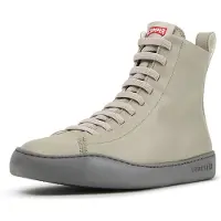 Camper pour femme. K400817-005 Chaussures montantes en cuir Peu Touring beige (37), Plat, Lacets, Casuel