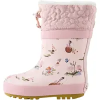 Next Bottes en caoutchouc mélange de couleurs / rose