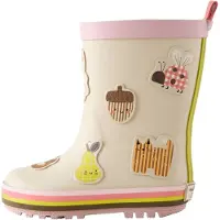 Next Bottes en caoutchouc écru / marron / jaune / rose
