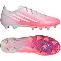 Adidas Chaussure de foot 'F50 Sparkfusion Elite' rose / blanc