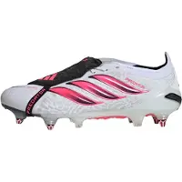 Adidas Chaussure de foot 'Predator Elite SG' rose / noir / blanc