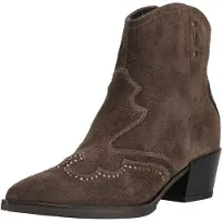 Nero Giardini Bottes de cowboy brun foncé