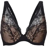 Lingadore Soutien-gorge taupe / noir