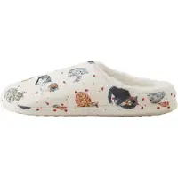 Next Pantoufle crème / gris / anthracite / mandarine