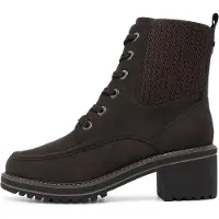 Marco Tozzi Bottines à lacets brun foncé