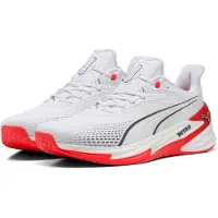 Puma Chaussure de sport 'Activate Nitro' gris foncé / rouge / blanc